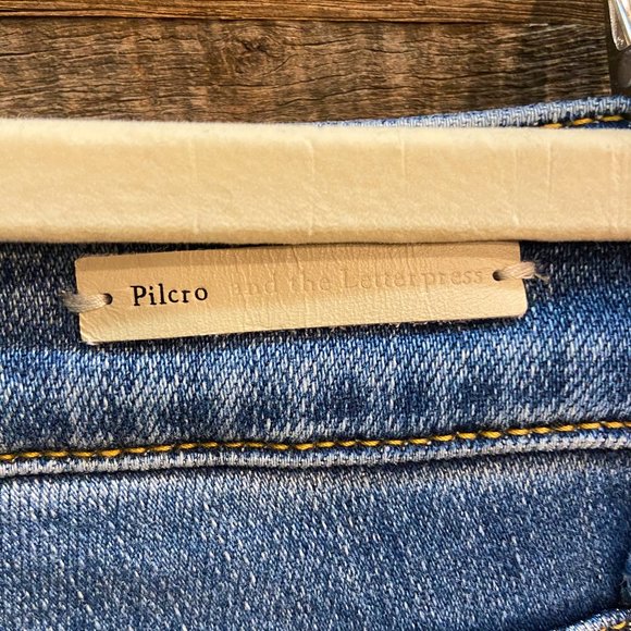 Pilcro & The Letterpress Stet Raw Hem Skinny Jeans - Picture 5 of 5